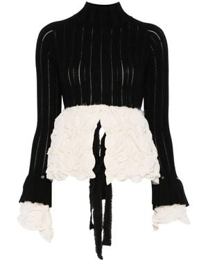 ROKH Open-Back Top - Black