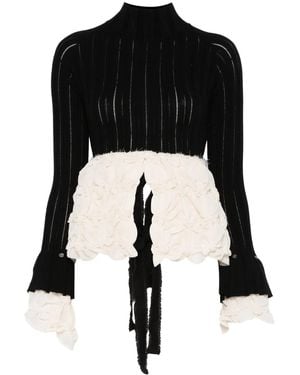 ROKH Open-Back Top - Black