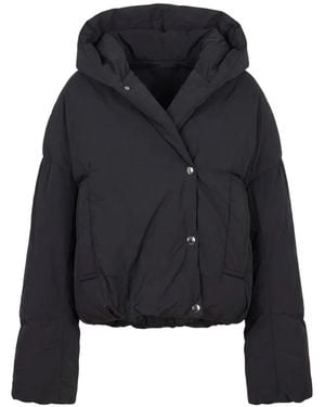 Sportmax Vodka Hooded Padded Jacket - Blue