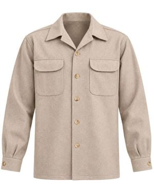 Pendleton Flap-Pocket Shirt - Natural