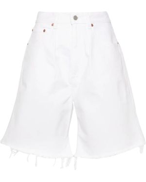 Denimist Brooke Cotton Shorts - White