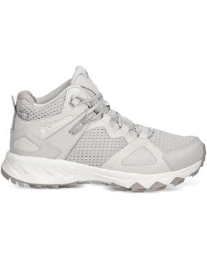 Columbia Mesh-Panel Hiking Boots - White