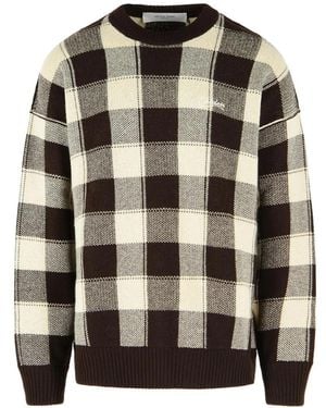 Golden Goose Jacquard-Wool Jumper - Black