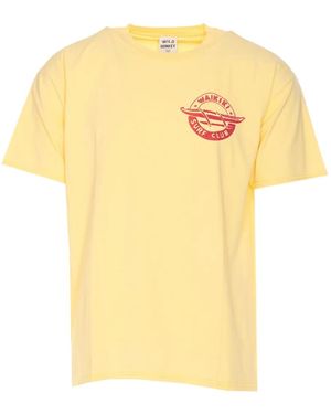 WILD DONKEY Waikiki T-Shirt - Gelb