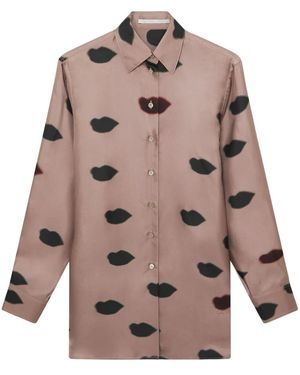 Stella McCartney プリント シャツ - ピンク