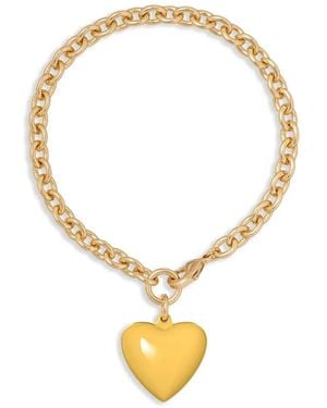 Roxanne Assoulin The Mini Puffy Heart Armband - Metallic