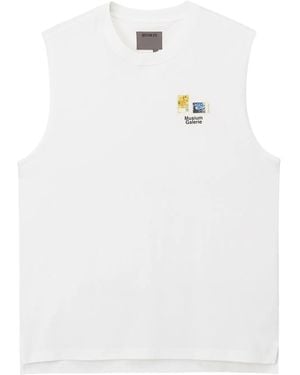 Musium Div. Cotton Tank Top - White