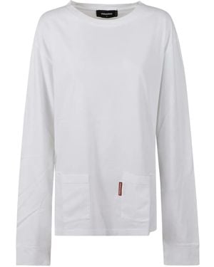 DSquared² Pocket T-Shirt - White