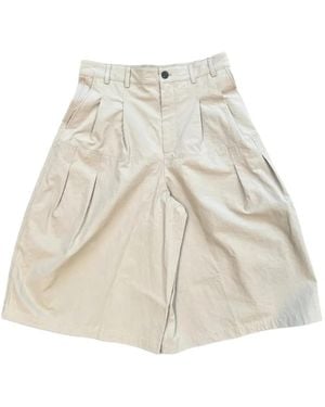 Entire studios Cloak Pleated Shorts - White