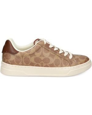 COACH High Line Monogram Trainers - Brown