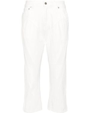 Mugler Jeans Dritti - Bianco
