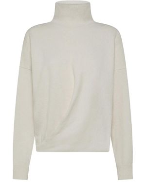Seventy Maglione A Collo Alto - Bianco