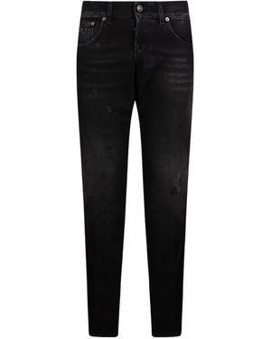 Dondup Distressed Faded Jeans - Black