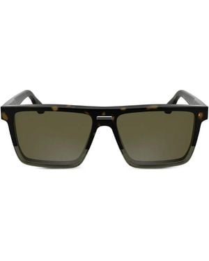 Calvin Klein Lunettes De Vue À Effet Écaille De Tortue - Brown