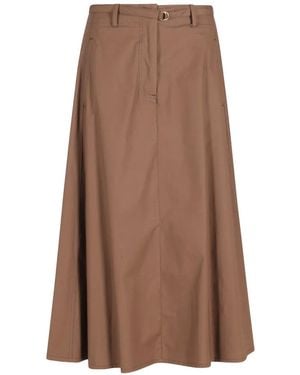 Seventy Rok Met Ceintuur - Bruin
