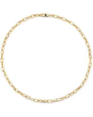 Sara Weinstock Collar De Cadena Nantucket Pequeño Rectangular - Metálico