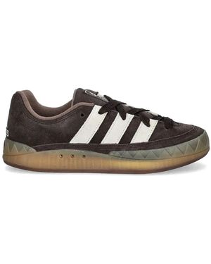 adidas チャンキーソール スニーカー - ブラウン