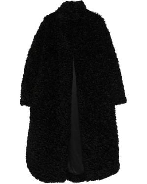 Frankie Shop Hope エコファーコート ナチュラル | Lyst