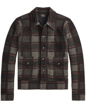 RRL Surchemise À Carreaux - Black