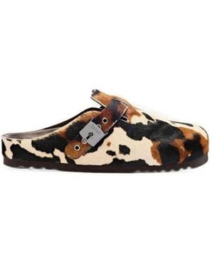 Scholl Grace Sneakers Met Koeien-Print - Wit