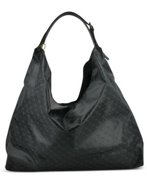 Gherardini Cabas Amazzonia Grand Format À Motif Monogrammé - Black
