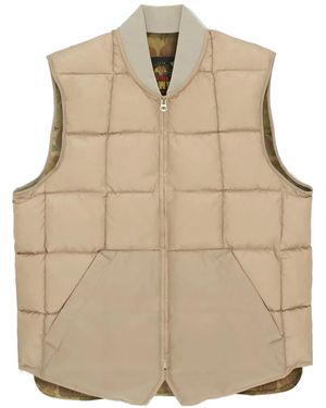 Fortela Vest2 Padded Sleeveless Waistcoat - Natural