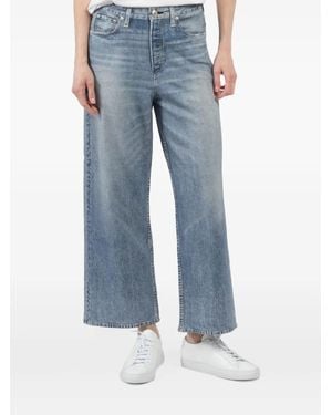 Rag & Bone Miramar Andi Wide-Leg Jeans - Blue
