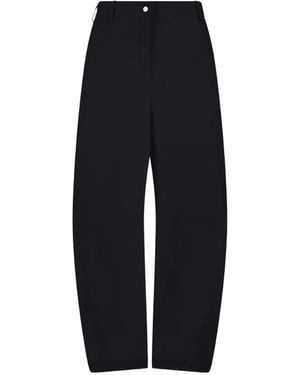 Herno Barrel-Leg Trousers - Blue