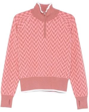 J.Lindeberg Kerla Zip Jumper - Pink