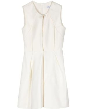 Dice Kayek Sleeveless Mini Dress - White