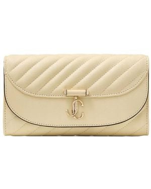 Jimmy Choo Cartera de piel acolchada - Neutro