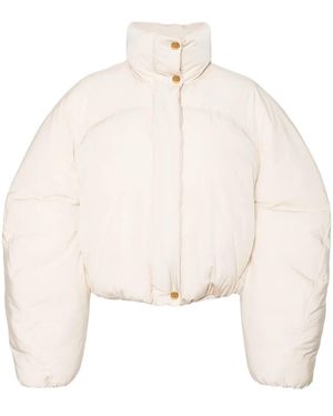 Jacquemus La Doudoune Courte Caraco Down Jacket - Natural