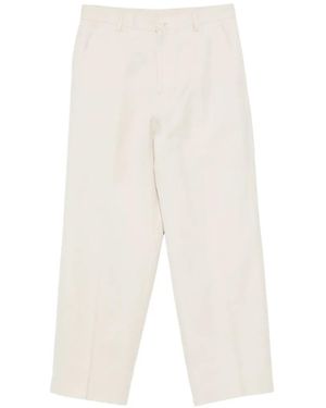 Costumein Button Trousers - White