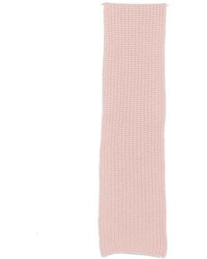 Liska Michaela Chunky-Knit Scarf - Pink