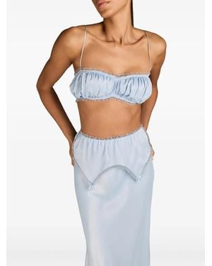 MARK-OFF Ania Bustier Top - Blue