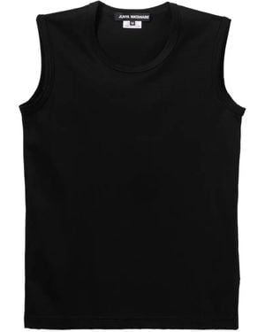 Junya Watanabe Sleeveless T-Shirt - Black