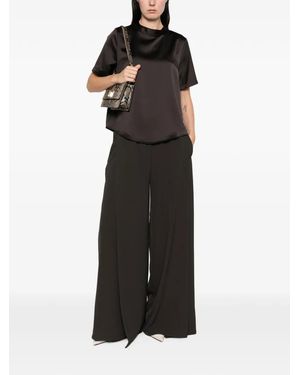 Imperial Top A Maniche Corte - Nero