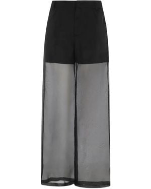 FEDERICA TOSI Sheer Trousers - Grey