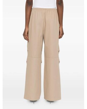 Alexander Wang Pre-Styled Mid-Rise Track Pant - Natural