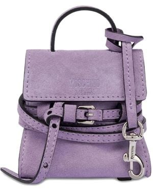 Moschino Mini-bag Charm - Purple