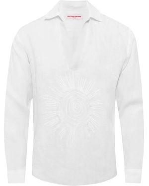 Orlebar Brown Ridley Embroidered Shirt - White