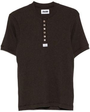 Magliano Nudo Serafino Ribbed T-Shirt - Black