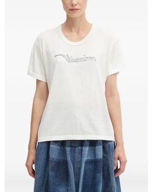 Visvim Logo-Print T-Shirt - White