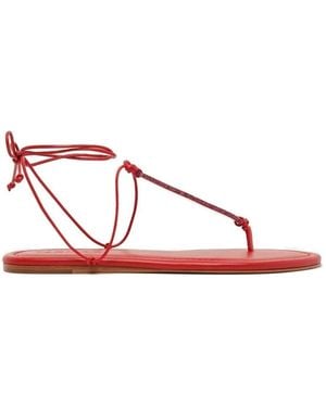 FARM Rio Tie Stone Sandals - Pink
