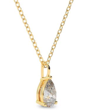Diamond Essentials Collar Con Colgante De Pera - Metálico