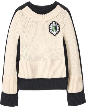 Marc Jacobs トロンプルイユ プルオーバー - ブラック