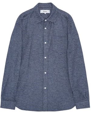 Palmes Mouline Hemd - Blau