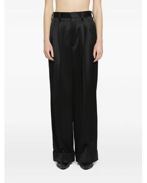 Junya Watanabe Pleated Trousers - Black