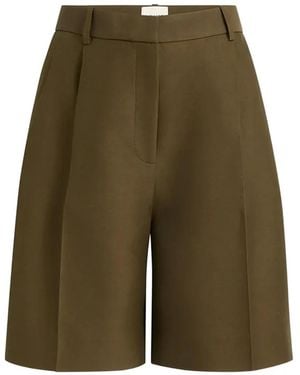 KHAITE Auggie Shorts - Green