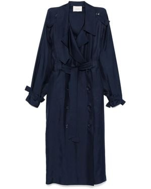 Dorothee Schumacher Abito Midi Trench It Up Iii - Blu